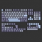 8 Items 104+60 Keycaps Set PBT Dye-subbed + PC Semi-transparent Cherry Profile for Mechanical Keyboard Sea Salt Soda Water